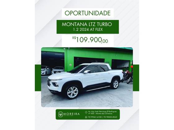 CHEVROLET MONTANA 1.2 TURBO FLEX LTZ AUTOMÁTICO CHEVROLET MONTANA 1.2 TURBO FLEX LTZ AUTOMÁTICO